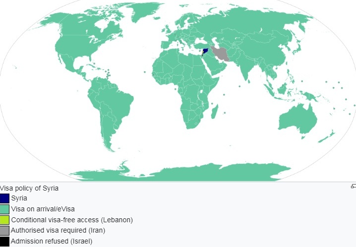 Visa Requirements to Syria