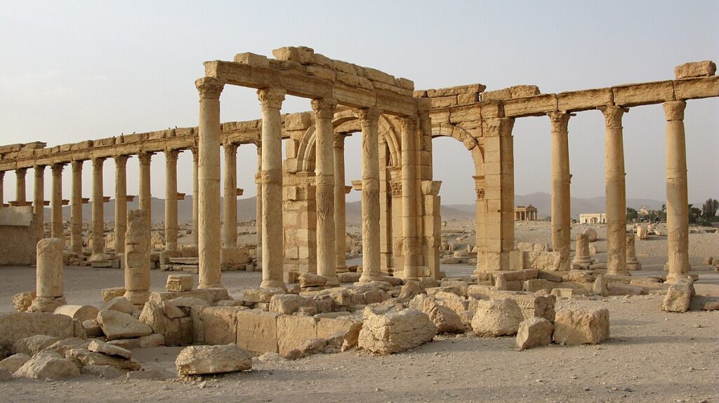 Palmyra - Old Houses -Homs City – Central Syria.