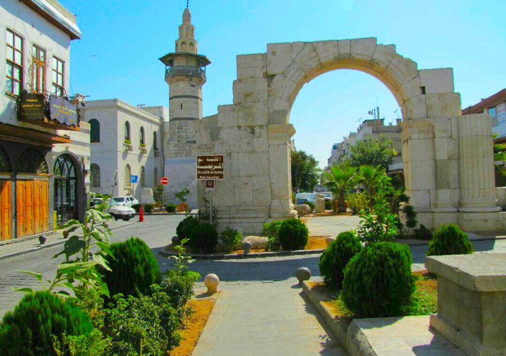 Damascus Straight Street, part of a 5-day Damascus trip plan